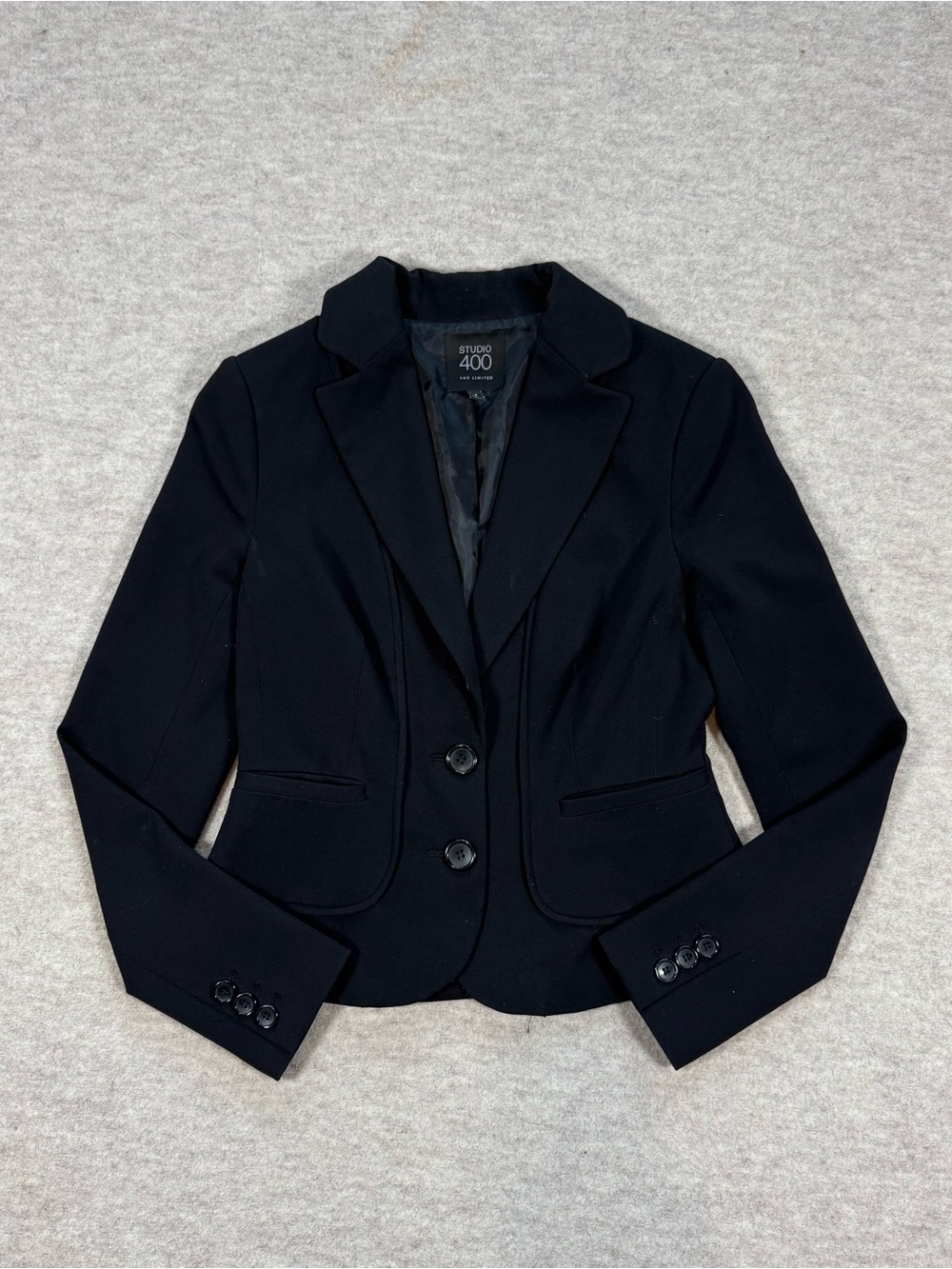 The Limited Black Women's Tailored Two-Button Blazer